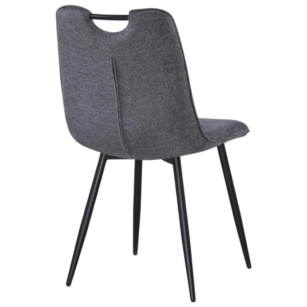 Кухонный стул Fabrik Home KIP Текстиль/ Серый Черный photo 4