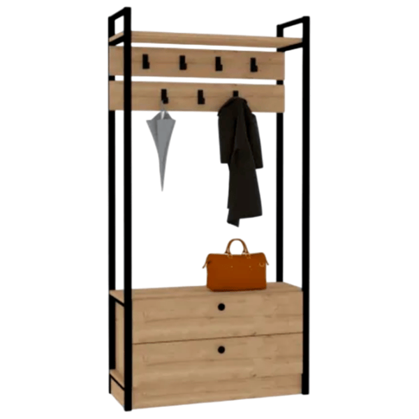 Шкаф для прихожей Trendy Sala Stand Manolya ДСП меламин / Сапфировый дуб photo 2
