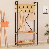 Dulap pentru antreu Trendy Sala Stand Alfa / Sapphire Oak photo 3