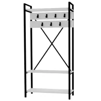 Dulap pentru antreu Trendy Sala Stand Alfa / White photo 2