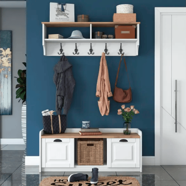 Комплект для прихожей Trendy Sala Stand P2 ДСП меламин / White photo 2