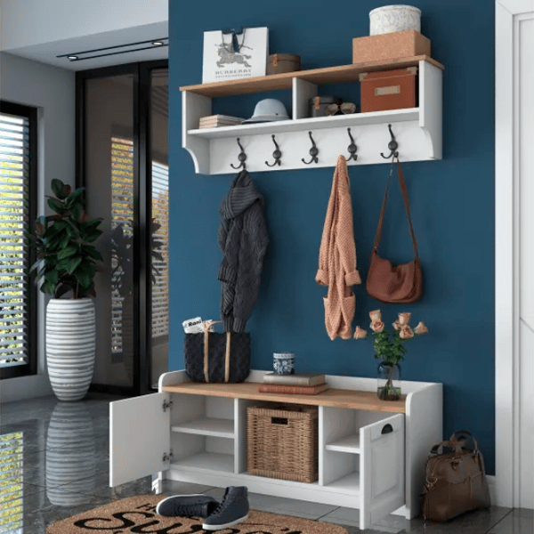 Комплект для прихожей Trendy Sala Stand P2 ДСП меламин / White photo 6