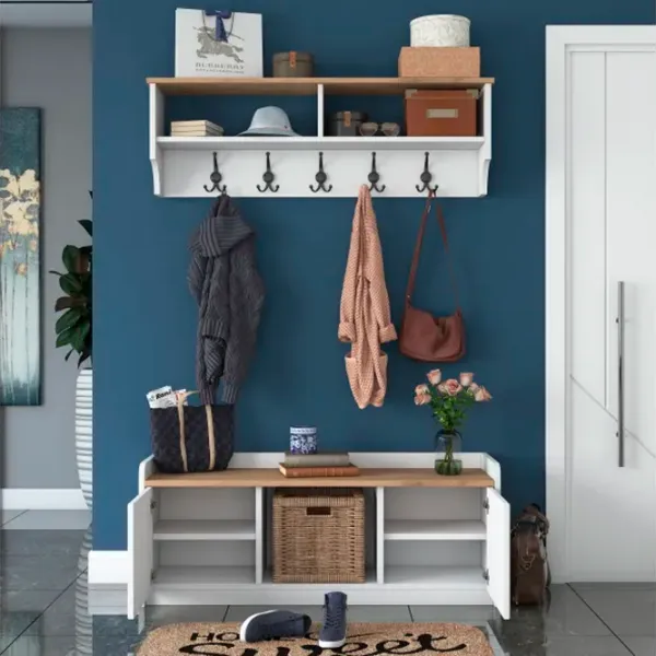 Комплект для прихожей Trendy Sala Stand P2 ДСП меламин / White photo 8