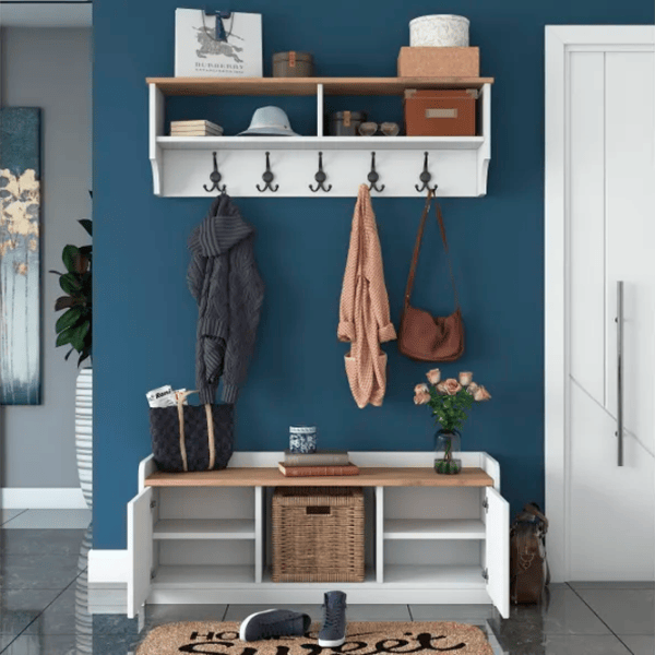 Комплект для прихожей Trendy Sala Stand P2 ДСП меламин / White photo 8