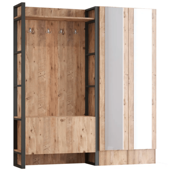 Шкаф для прихожей Trendy Sala Stand ML17-A ДСП меламин / Сосна photo 1