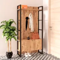 Dulap pentru antreu Trendy Sala Stand ML13-A PAL melaminat / Pine photo 2