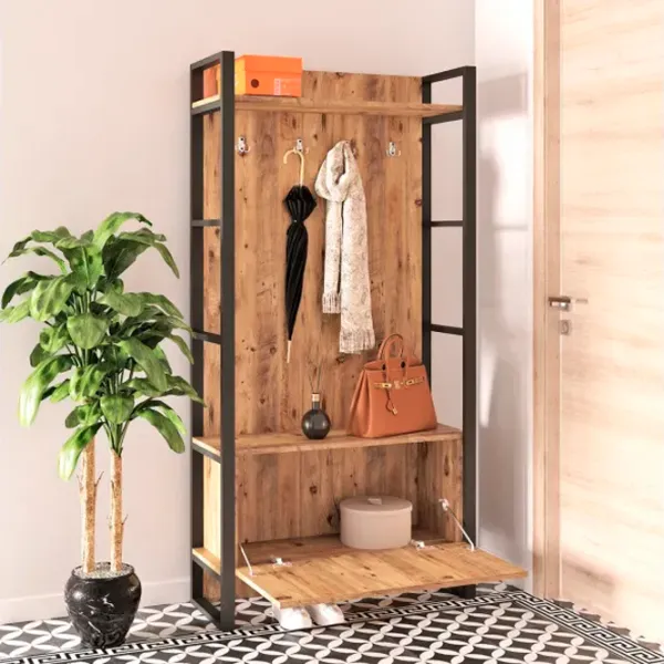 Шкаф для прихожей Trendy Sala Stand ML13-A ДСП меламин / Сосна photo 5
