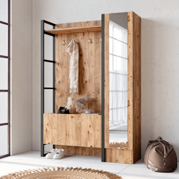 Шкаф для прихожей Trendy Sala Stand ML15-A ДСП меламин / Сосна photo 3