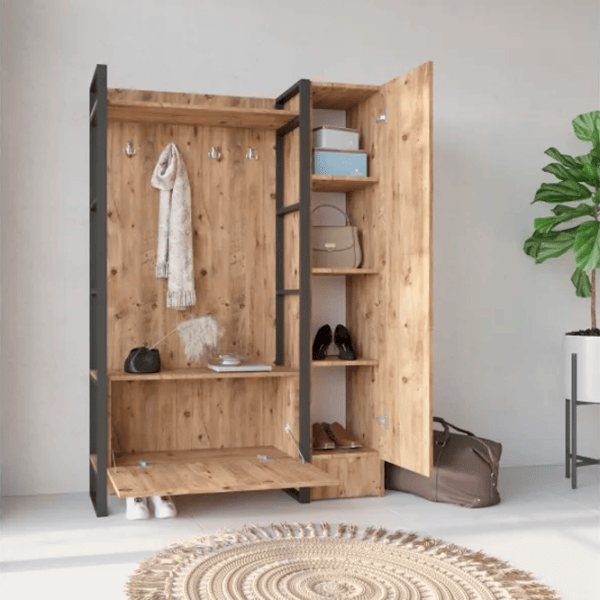 Шкаф для прихожей Trendy Sala Stand ML15-A ДСП меламин / Сосна photo 4