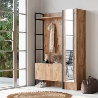 Dulap pentru antreu Trendy Sala Stand ML15-A PAL melaminat / Pine photo 5