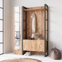 Dulap pentru antreu Trendy Sala Stand ML16-A PAL melaminat / Pine photo 2
