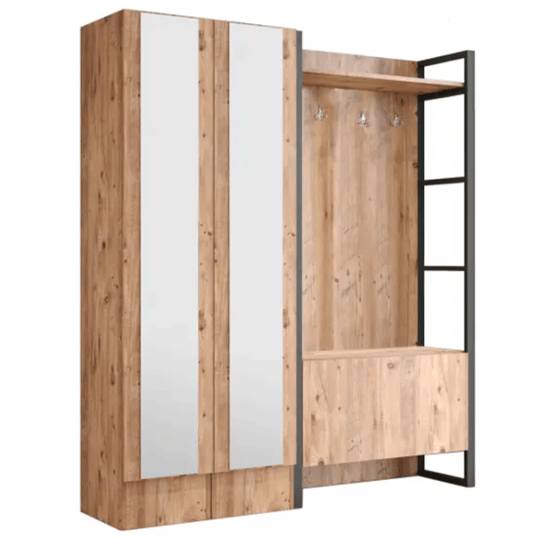 Dulap pentru antreu Trendy Sala Stand ML18-A PAL melaminat / Pine photo 1