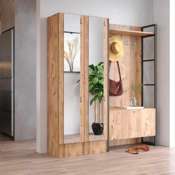 Dulap pentru antreu Trendy Sala Stand ML18-A PAL melaminat / Pine photo 2