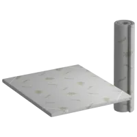 Topper Trendy AloeVera 190 x 130 cm / 6 cm / Burete photo 3