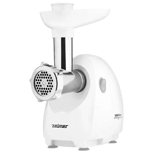 Mașină de tocat carne ZELMER ZMM4050B 1900 W / 2.5 kg/min / White photo 1