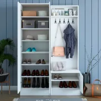 Dulap pentru antreu Trendy Sala Stand M11 PAL melaminat / White photo 5