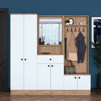 Dulap pentru antreu Trendy Sala Stand P6 - M3 PAL melaminat / White photo 5