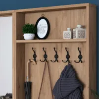 Dulap pentru antreu Trendy Sala Stand P6 - M3 PAL melaminat / White photo 8