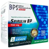 Предтренировочные комплексы Balkan Pharmaceuticals BP Spirulin () 