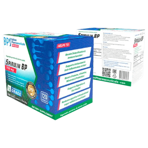 Complexe preantrenament Balkan Pharmaceuticals BP Spirulin ()  photo 2