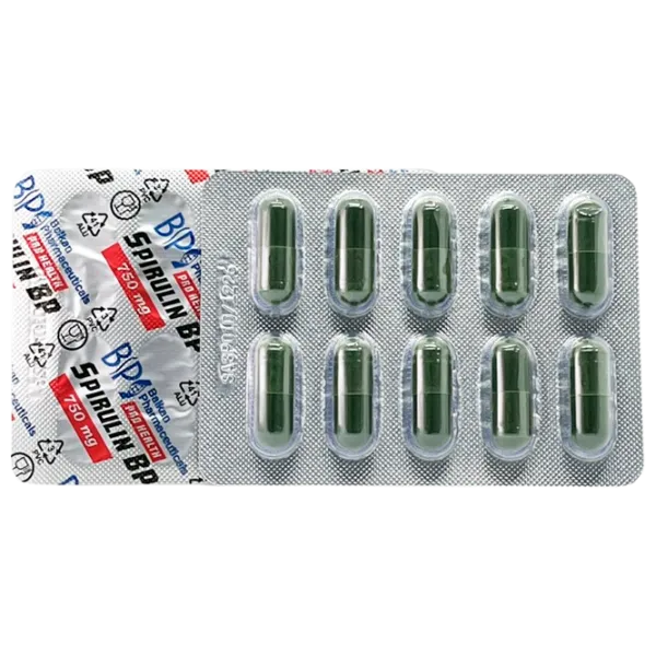 Complexe preantrenament Balkan Pharmaceuticals BP Spirulin ()  photo 3