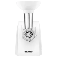 Mașină de tocat carne ZELMER ZMM1215B 1500 W / 1.5 kg/min / White photo 4