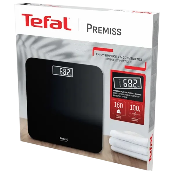 Cântar de podea Tefal PP1800V0 150 kg / Black photo 4