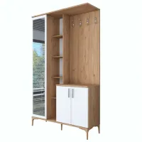 Шкаф для прихожей Trendy Sala Stand EA109 ДСП меламин / White
