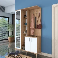 Dulap pentru antreu Trendy Sala Stand EA109 PAL melaminat / White photo 3
