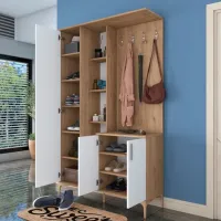 Dulap pentru antreu Trendy Sala Stand EA109 PAL melaminat / White photo 4