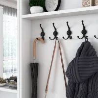 Шкаф для прихожей Trendy Sala Stand M2 ДСП меламин / White photo 7