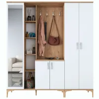 Шкаф для прихожей Trendy Sala Stand EA129 ДСП меламин / White