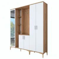 Dulap pentru antreu Trendy Sala Stand EA129 PAL melaminat / White photo 2