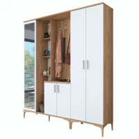 Dulap pentru antreu Trendy Sala Stand EA129 PAL melaminat / White photo 4