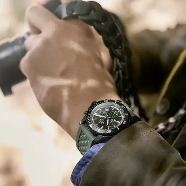 Ceas de mână pentru bărbați Swiss Military SMS34113.06 Cuarț / 42 mm photo 4