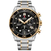 Ceas de mână pentru bărbați Swiss Military SM34101.03 Cuarț / 46 mm