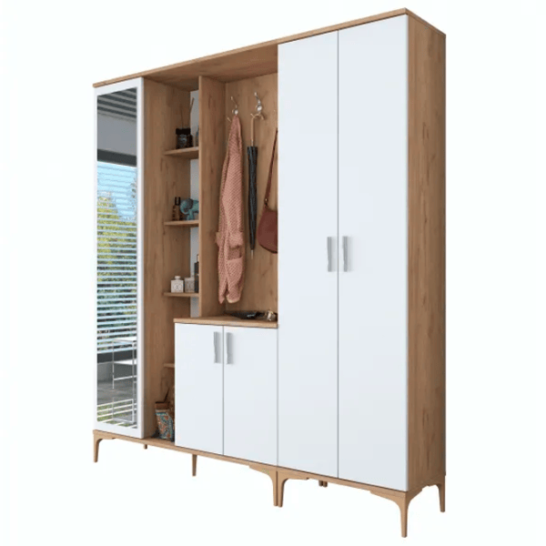 Dulap pentru antreu Trendy Sala Stand EA131 PAL melaminat / White photo 3