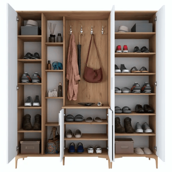 Dulap pentru antreu Trendy Sala Stand EA131 PAL melaminat / White photo 6