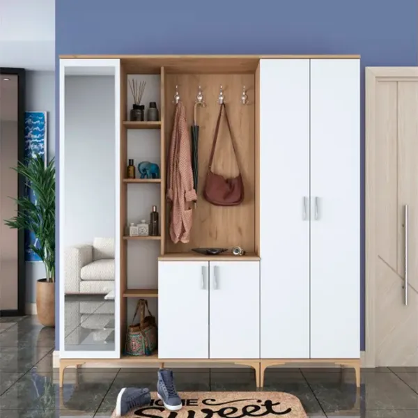 Dulap pentru antreu Trendy Sala Stand EA131 PAL melaminat / White photo 7