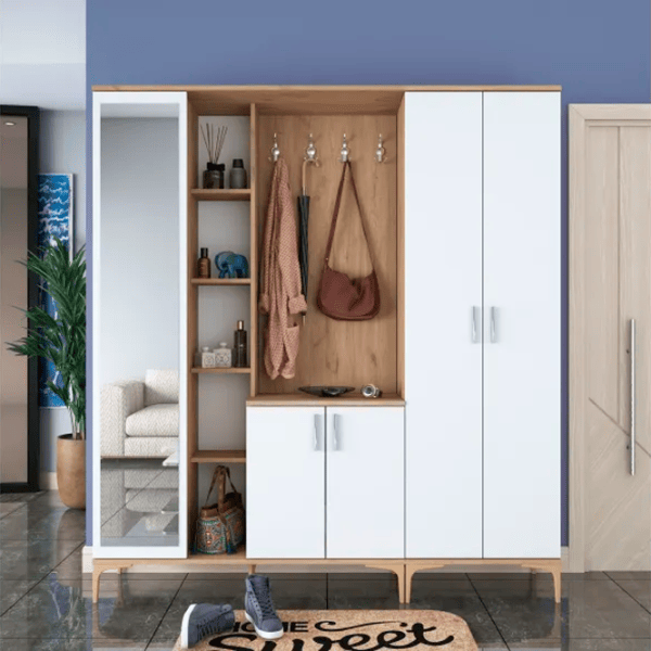 Dulap pentru antreu Trendy Sala Stand EA131 PAL melaminat / White photo 7