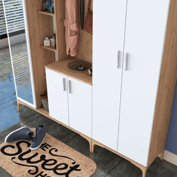 Dulap pentru antreu Trendy Sala Stand EA131 PAL melaminat / White photo 9