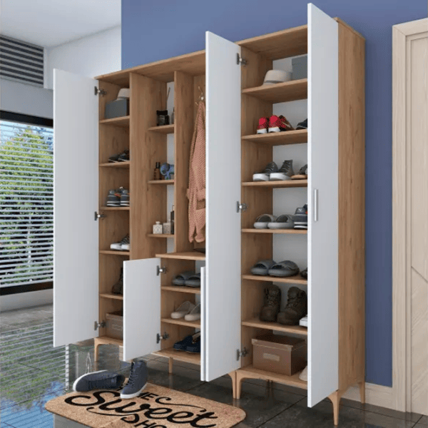 Dulap pentru antreu Trendy Sala Stand EA131 PAL melaminat / White photo 11