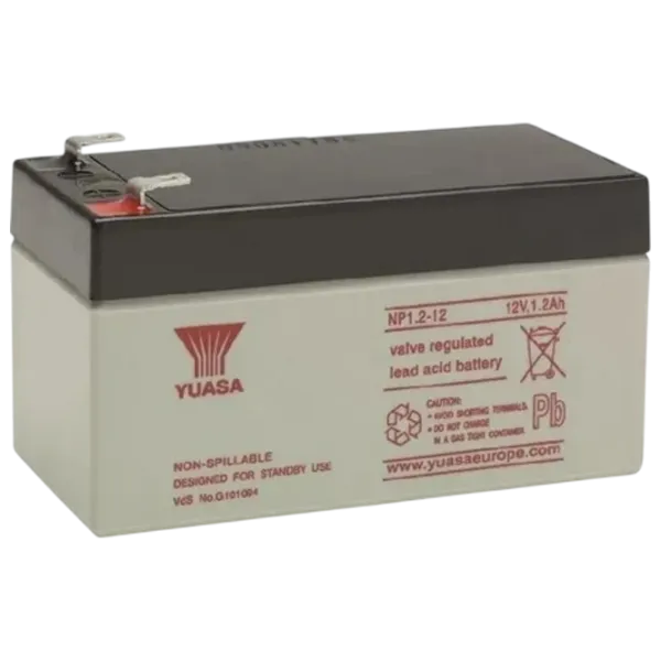 Acumulator pentru UPS Yuasa NP1.2-12 1.2 Ah White photo 1