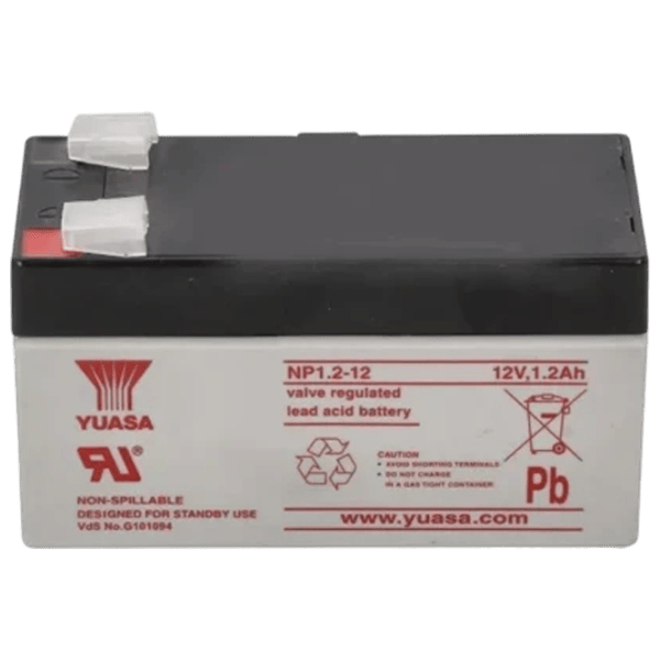 Acumulator pentru UPS Yuasa NP1.2-12 1.2 Ah White photo 2