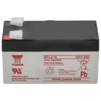 Аккумуляторная батарея для ИБП Yuasa NP1.2-12 1.2 Ач Белый photo 2