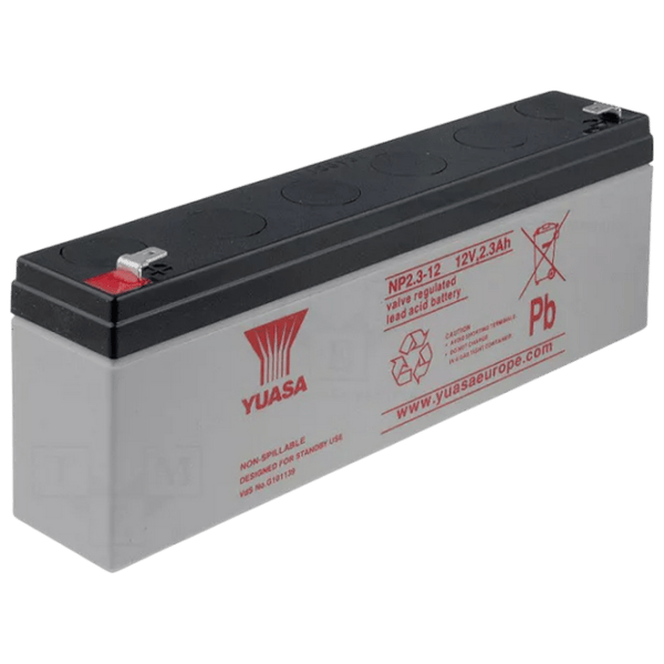 Acumulator pentru UPS Yuasa NP2.3-12 2.3 Ah White photo 2