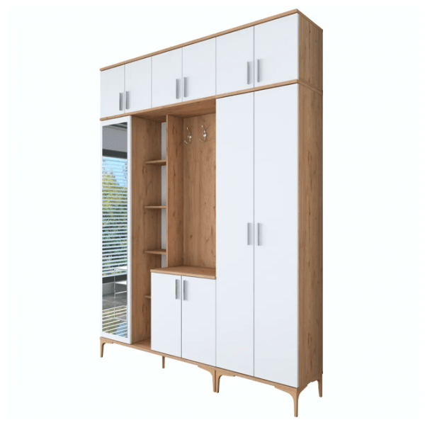 Dulap pentru antreu Trendy Sala Stand EA121 PAL melaminat / White photo 2