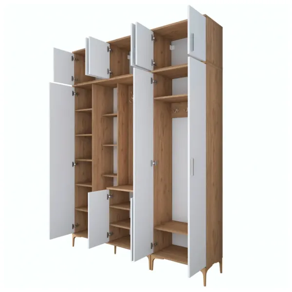 Dulap pentru antreu Trendy Sala Stand EA121 PAL melaminat / White photo 3