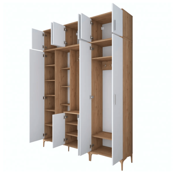 Dulap pentru antreu Trendy Sala Stand EA121 PAL melaminat / White photo 3
