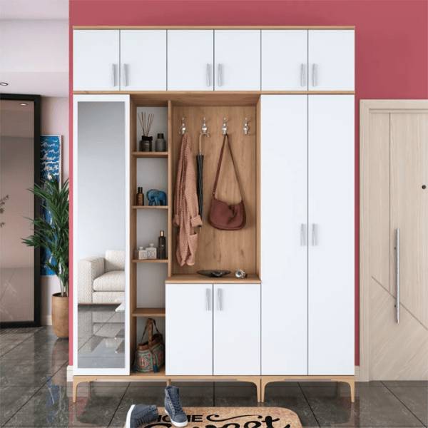 Dulap pentru antreu Trendy Sala Stand EA121 PAL melaminat / White photo 6